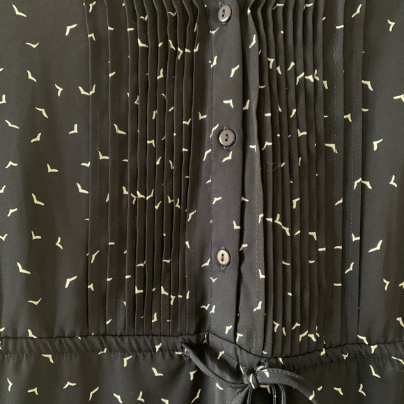 Cute blue dress with draw string waist - Picture 3 of 3